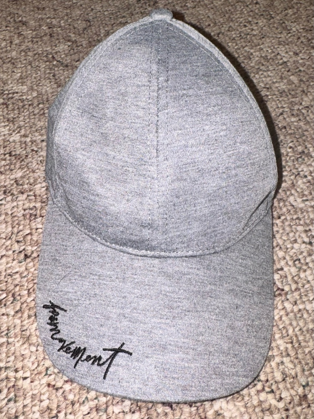 FP Movement Grey Embroidered Baseball Cap